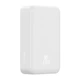 Павербанк BASEUS Magnetic Mini Wireless 20000mAh 20W з бездротовою зарядкою Qi 15W (PPCX150002) White - зображення 2