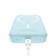Павербанк Baseus Magnetic Mini Air Wireless Fast Charge Power Bank 10000mAh 20W с кабелем (P10059001313-00) Blue - изображение 3
