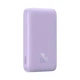 Павербанк BASEUS Magnetic Mini Air Fast Charge 6000mAh 20W с беспроводной зарядкой Qi 15W Purple (P10059002513-00) - изображение 5