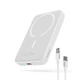 Павербанк Baseus Magnetic Mini Air Wireless Fast Charge Power Bank 10000mAh 20W с кабелем (P10059001223-00) White - изображение 1