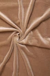 Ткань Бархат гладкий кофейный 250г/м2 150см 1пог.м (3-023) - изображение 1