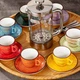 Блюдце Wilmax Spiral Orange WL 669336/B 15 см - зображення 2