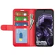 Классический чехол-книжка Deexe Wallet Style для Google Pixel 8A - Red - изображение 2