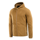 Кофта M-Tac Lite Microfleece Hoodie Coyote Brown M - изображение 1