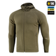 Кофта M-Tac Hoodie Polartec Sport Dark Olive M - изображение 1