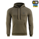 Кофта M-Tac Hoodie Cotton Raglan Hard Dark Olive L - изображение 2