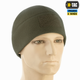 Шапка M-Tac Watch Cap Elite флис (320г/м2) с липучкой Dark Olive M - изображение 3