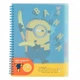 Записна книга блокнот YES Minions В5 80 аркушів лінія софт-тач пласт. обкладинка подвійна спіраль (765743) - изображение 1
