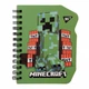 Записна книга блокнот YES Minecraft. Creeper В7 60 аркушів клітинка карт. обкладинка подвійна cпіраль (151809) - изображение 1