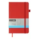 Книга записна Buromax Etalon 125*195мм 96 аркушів у крапку обкладинка штучна шкіра Червона (BM.291360-05) - изображение 1