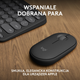 Zestaw bezprzewodowy Logitech Pebble 2 Combo Mac Grafitowy (920-012244) - obraz 4