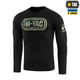 Футболка M-Tac Logo довгий рукав Black 3XL - зображення 1