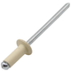 Заклепка с плоской головкой DIN7337 4х8 Al/St RAL1015 3,0-5 К Steelfix 500 шт (119155) - изображение 1