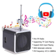 Портативний MP3-Плеєр з fm радіо TDV26 - зображення 4