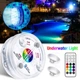 Світлодіодна підводна RGB лампа для басейну IP68 з пультом ДК 13 LED 16 кольорів (1355) - зображення 10