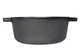 Кастрюля чугунная Brizoll Casserole 6 л без крышки черная (91-90-P-6L) - изображение 1