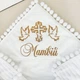Крестильный набор для мальчика Family Tradition хлопок с вышивкой белый Голубки Крещения - изображение 3