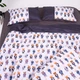 Комплект постільної білизни Ранфорс Teddy Bear Elit 143х210 см Темно-Сірий - зображення 3