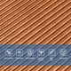 Панель 3D Bronze 700*700*4mm (D) SW-00001955 - изображение 4