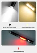 Портативний ліхтарик - ручка Pen Lamp на акумуляторі з USB зарядкою червоно-чорний - зображення 2