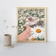 Картина по номерам Origami Ёжик в Ромашках 40x50 см (LW3086) - изображение 5