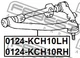Рычаг подвески Febest (0124KCH10RH) - изображение 2