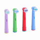 Комплекс насадок EB-10А для детских зубных щеток Oral B Braun kids junior с мягкой щетиной сменные 2 упаковки по 4 шт. - изображение 6