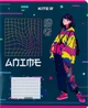 Набір зошитів Kite Anime 12 аркушів у лінію 25 штук (K24-234-1) - зображення 12