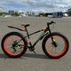 Велосипед Cross 27,5*4,5" Leopard 2024 Рама-18" black-orange - изображение 1