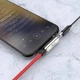 Адаптер HOCO 3-in-one Lightning cable to charging/Sync/Audio LS28 0.22m 2.4A - зображення 1