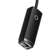 Переходник адаптер Baseus Lite Series Ethernet Adapter USB to RJ45 LAN Port (1000 Mbps) WKQX000101 - изображение 3