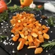 Кубики кальмара с перцем снеки 100г - изображение 1