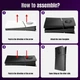Змінні панелі для Sony PlayStation 5 SLIM (2023 року) Digital, Black - изображение 4