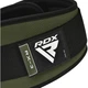 Пояс для тяжелой атлетики RDX RX3 EVA Curve неопреновый S Army Green (WBE-RX3AG-S) - изображение 5