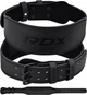Пояс для тяжелой атлетики RDX 4 кожаный S Full Black (WBS-4FB-S) - изображение 1
