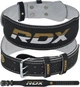 Пояс для важкої атлетики RDX 4 шкіряний XL Black Gold (WBS-4RB-XL) - зображення 1