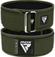 Пояс для тяжелой атлетики RDX RX1 Weight Lifting Belt L Army Green (WBS-RX1AG-L) - изображение 2
