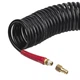 Шланг BLACK M-Flex STORM, 15 м, 6,5*10 мм, спиральный полиуретановый c поворотным шарниром, латунными быстроразъемными соединениями INTERTOOL PT-1794 - изображение 5