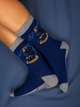 Zestaw skarpet dziecięcych 3 pary Distrineo Harry Potter - Ravenclaw socks One size Niebieski (4895205602724) - obraz 2