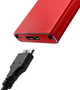 Kieszeń zewnętrzna Qoltec M.2 SSD SATA USB 3.0 2TB Red (5901878518312) - obraz 2