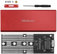 Kieszeń zewnętrzna Qoltec M.2 SSD SATA USB 3.0 2TB Red (5901878518312) - obraz 4