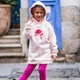 Худи для девочки Baby Shark (Бейби Шарк) Розовый (XD14 pink (134-140) - изображение 2