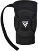 Наколенники спортивные RDX Hosiery Knee Foam K5 S Black/White (HYP-K5BW-S) - изображение 4