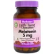 Амінокислоти Bluebonnet Nutrition Мелатонін 5 мг Earth Sweet Chewables Смак Малини 120 жувальних таблеток - зображення 1