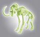 Zestaw do eksperymentów naukowych Clementoni Fluorescent Mammoth Fossils (8005125508594) - obraz 5