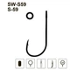 Крючки MiniMax S 59 SW-S59 # 6 BLN 10шт. ring - изображение 1
