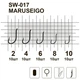 Крючки MiniMax Maruseigo SW-017 # 2 BLN 10шт. ring - изображение 2