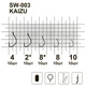 Гачки MiniMax Kaizu SW-003 # 2 BLN 10шт. ring - зображення 2