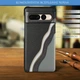 Кожаная накладка Stenk Cover для Google Pixel 7 Pro Чёрная (76883) - изображение 4