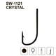 Крючки MiniMax Crystal SW-1121 # 4 BLN 10шт. ring - изображение 1